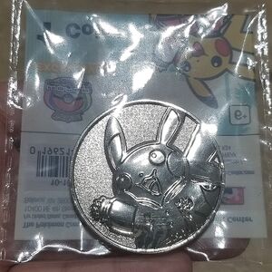 Pokemon Worlds Championships 2025 Anaheim Exclusive Pikachu Coin